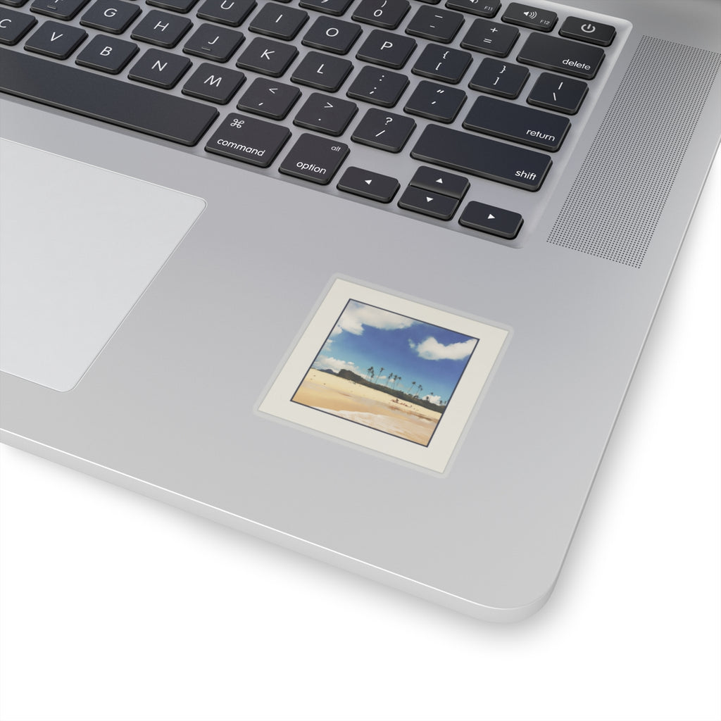 Botanical kiss-cut sticker — product view 9