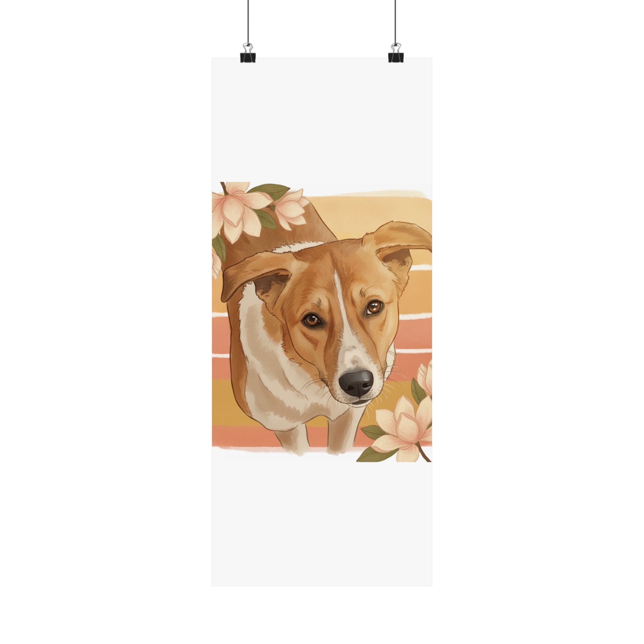 Southern Sunset — Dog — Matte Poster