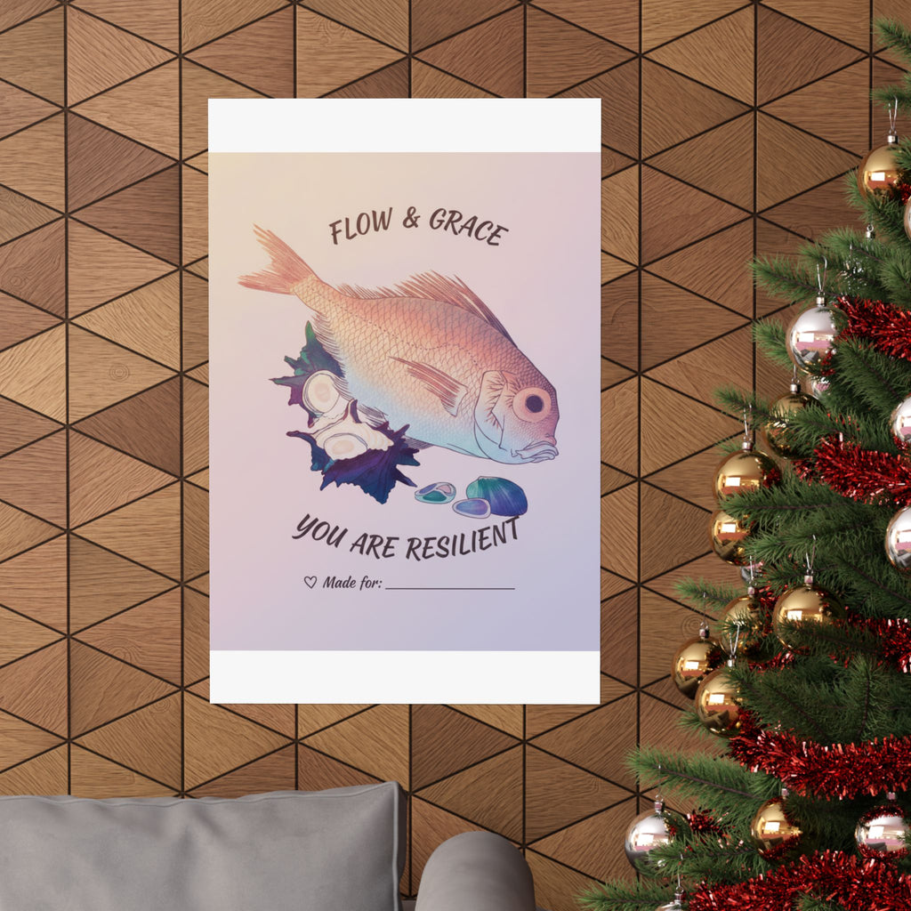 Affirmation — Tai Fish And Top-Shells — Matte Poster