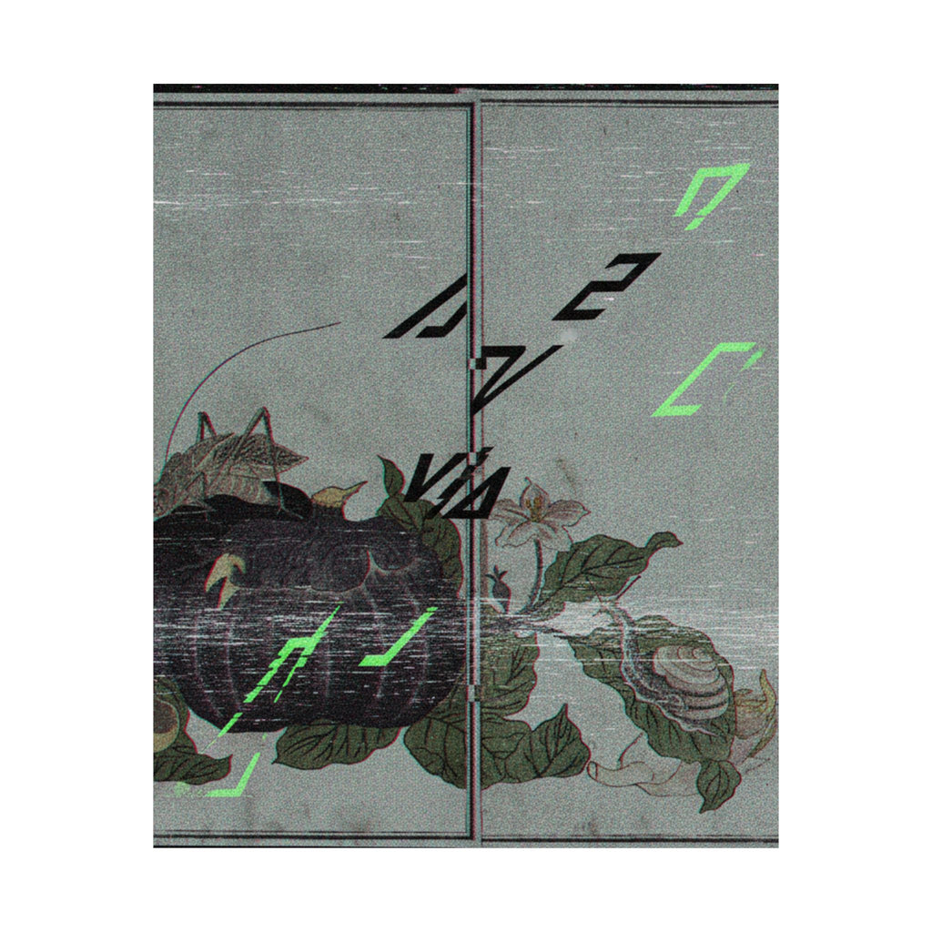 Glitch Culture — Land Snail (Katatsumuri); Giant Katydid (Kutsuwamushi), From The Picture Book Of — Matte Poster