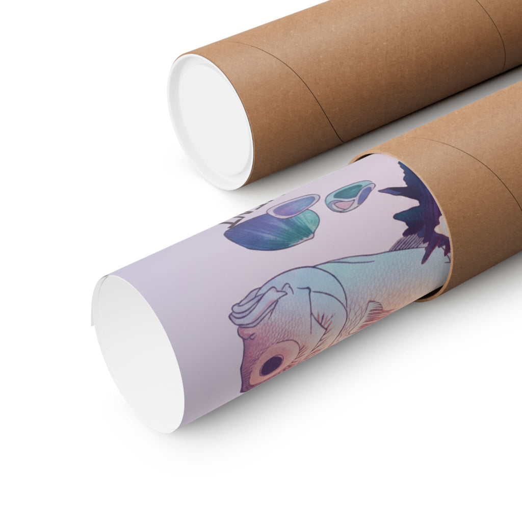 Affirmation — Tai Fish And Top-Shells — Matte Poster