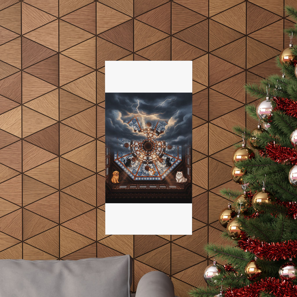 Dramatic Storm — Ceiling — Matte Poster