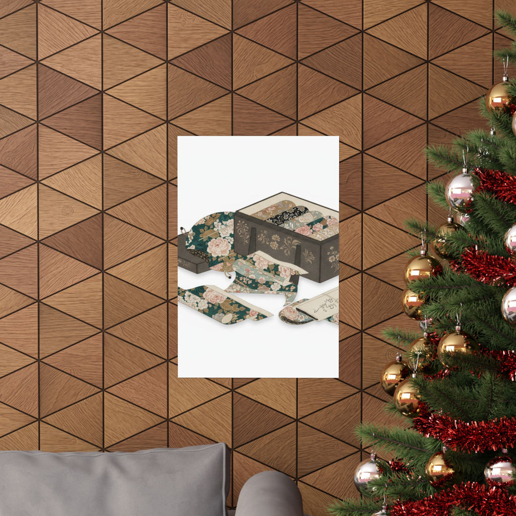 Ecommerce Main — Box With Draperies — Matte Poster