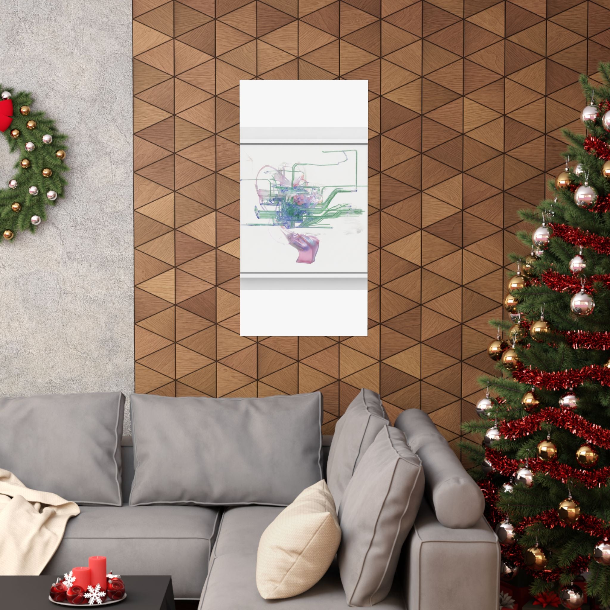 Watercolor — Abstract — Matte Poster