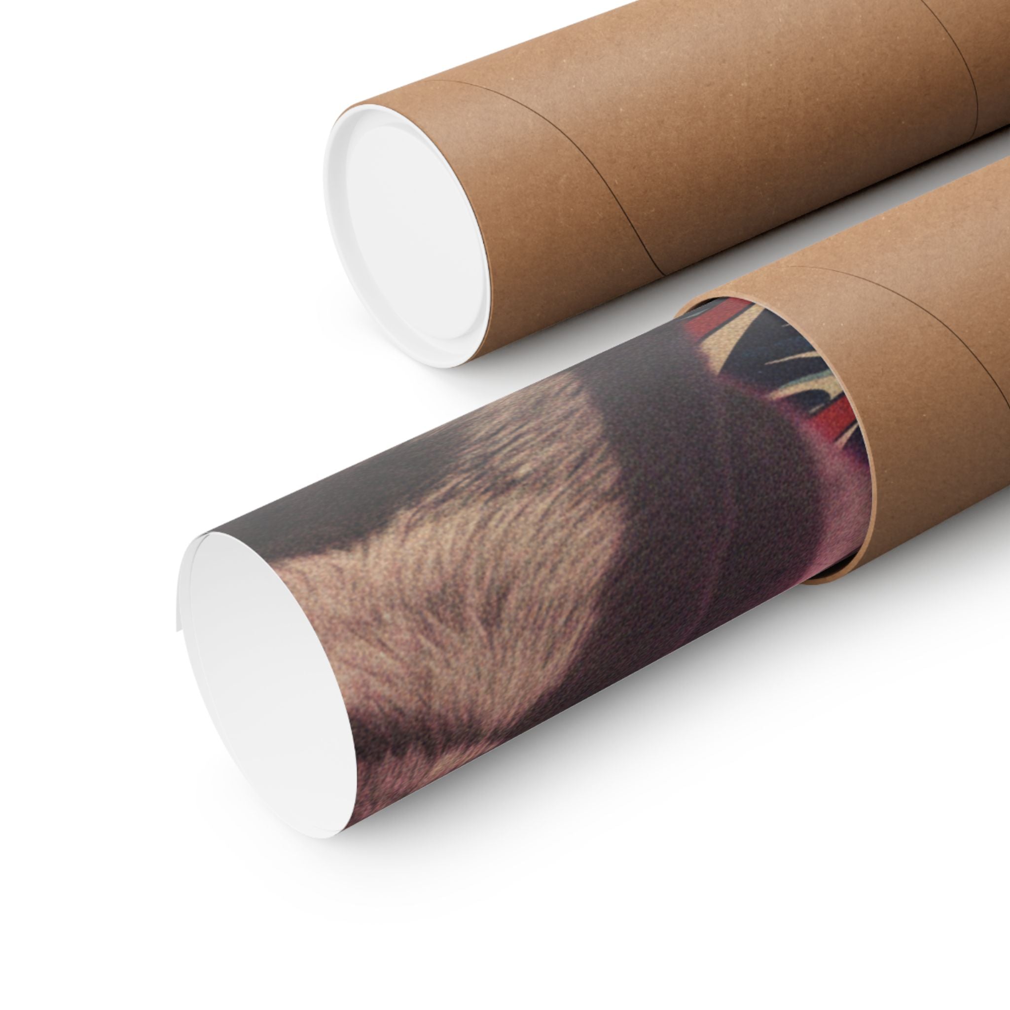 Japanese Street — Dog — Matte Poster