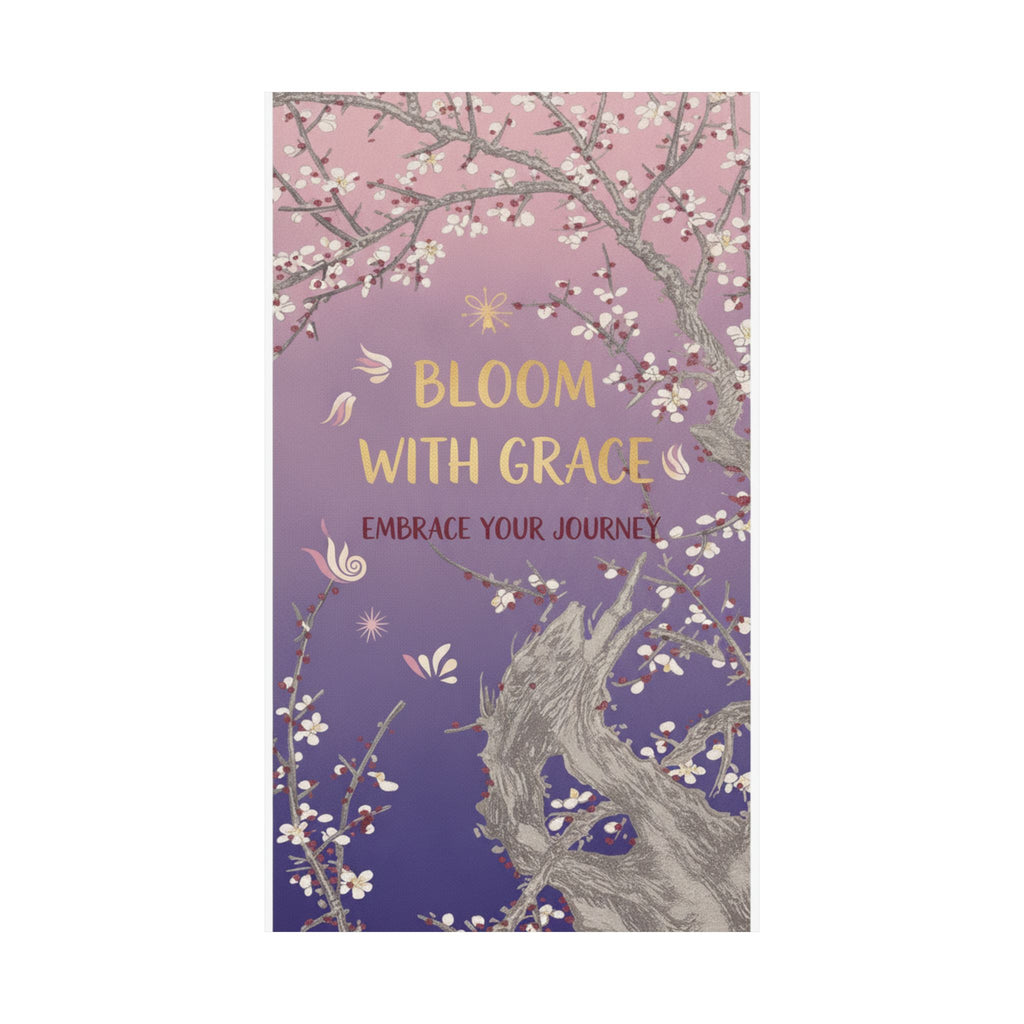 Affirmation — Plum Tree In Blossom — Matte Poster