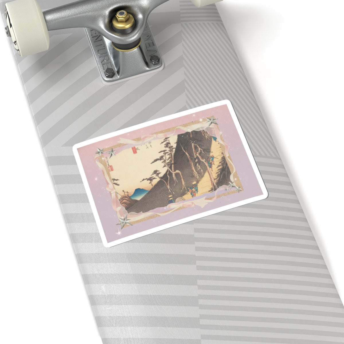 Affirmation — Station Twenty-Six: Nissaka, Sayo No Nakayama, From The Fifty-Three Stations Of  — Kiss-Cut Sticker