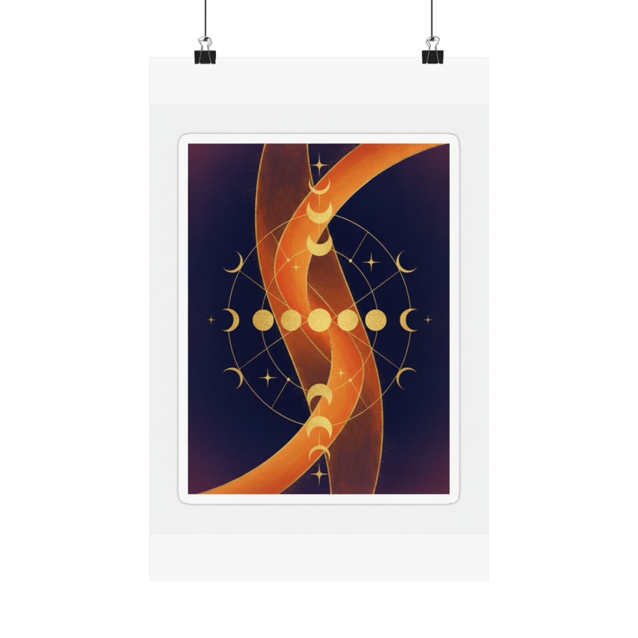 Celestial — Abstract — Matte Poster
