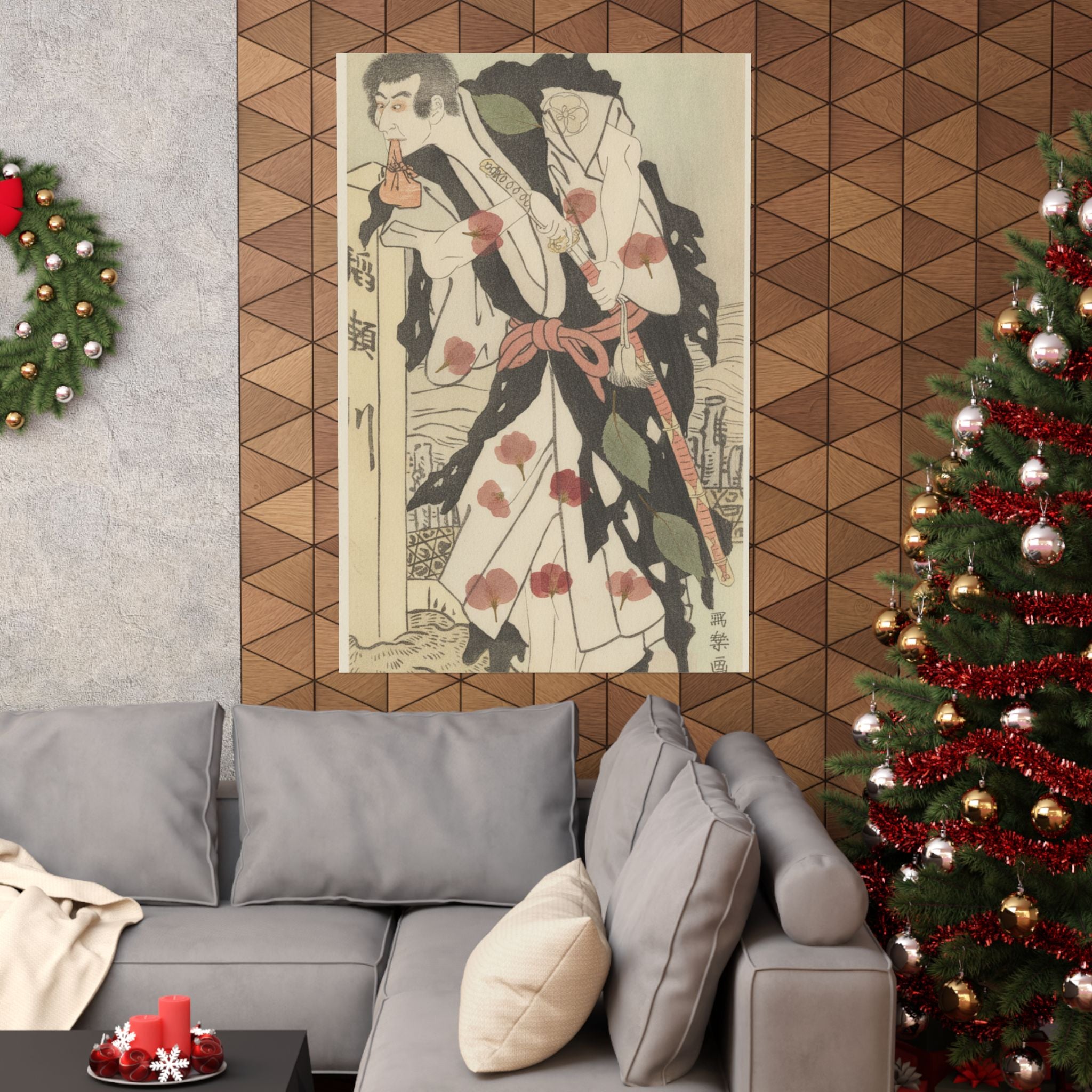 Botanical — Morita Kanya Viii As Kawachi Kanja, Disguised As Genkaibo — Matte Poster