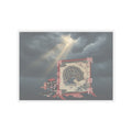 Dramatic Storm — Screen And Lady'S Work-Box — Kiss-Cut Sticker