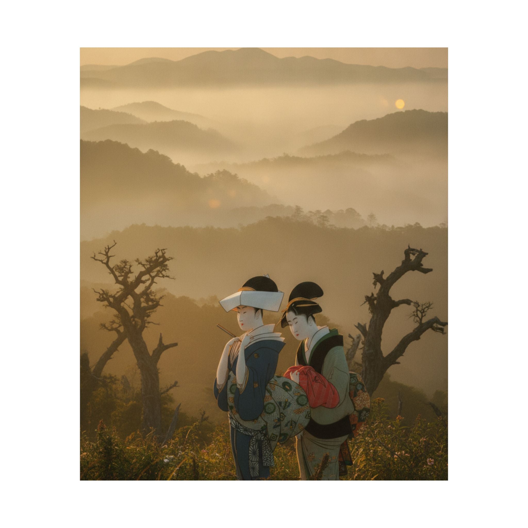 Scenic Nature — Seru No Koku — Matte Poster