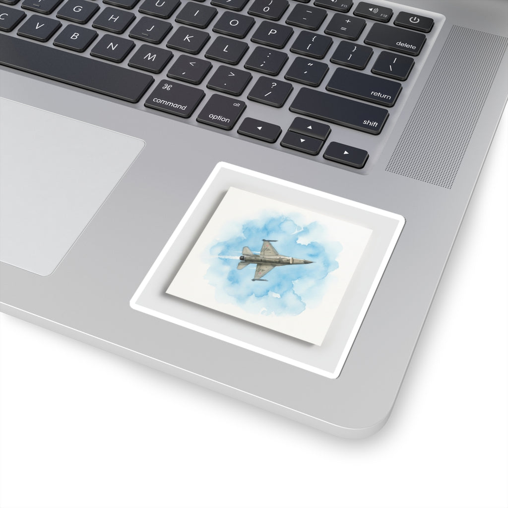 Watercolor — Aircraft — Kiss-Cut Sticker