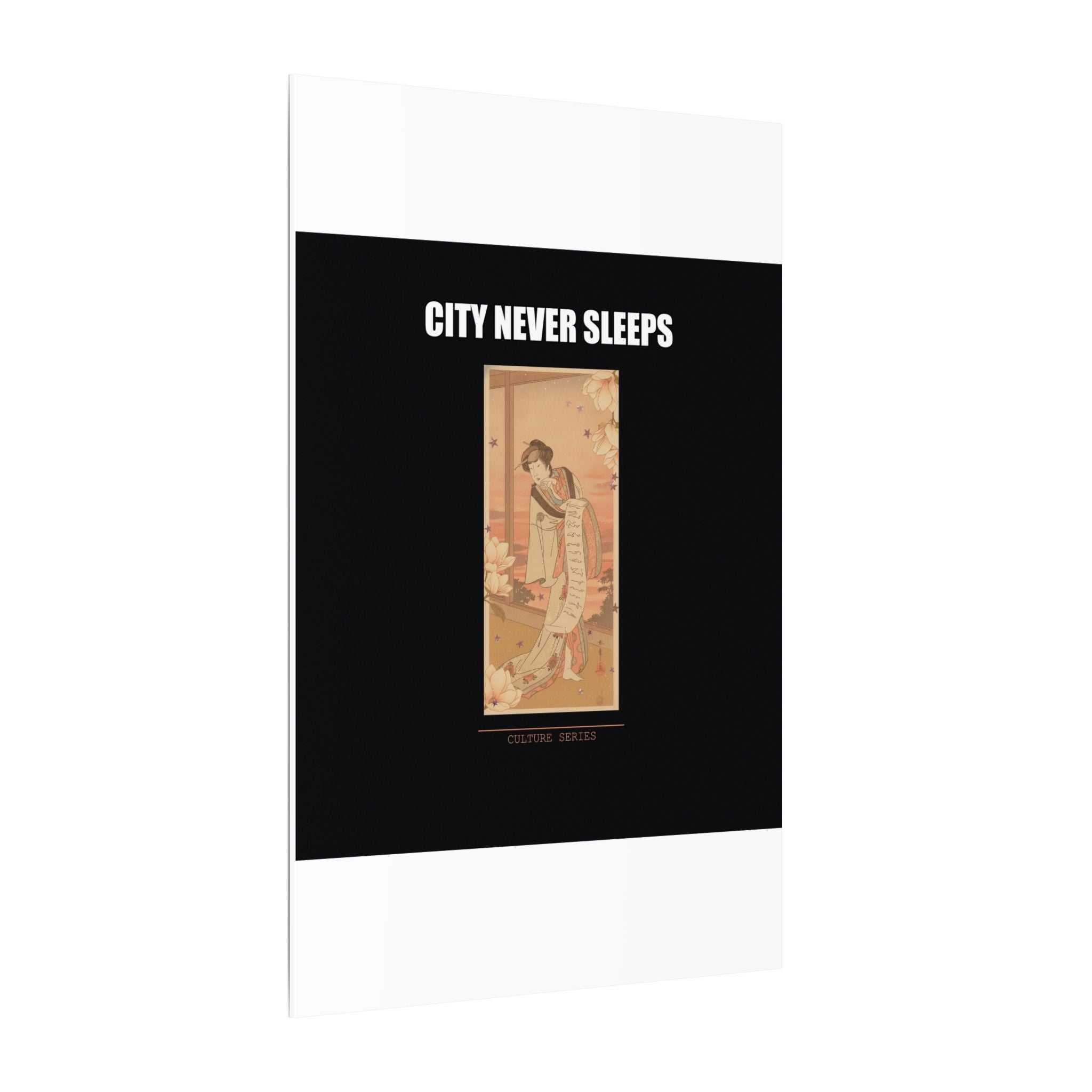 STREET CERTIFIED | The Second Yamashito Kinsaku As A Courtesan Standing In A Room — Matte Canvas