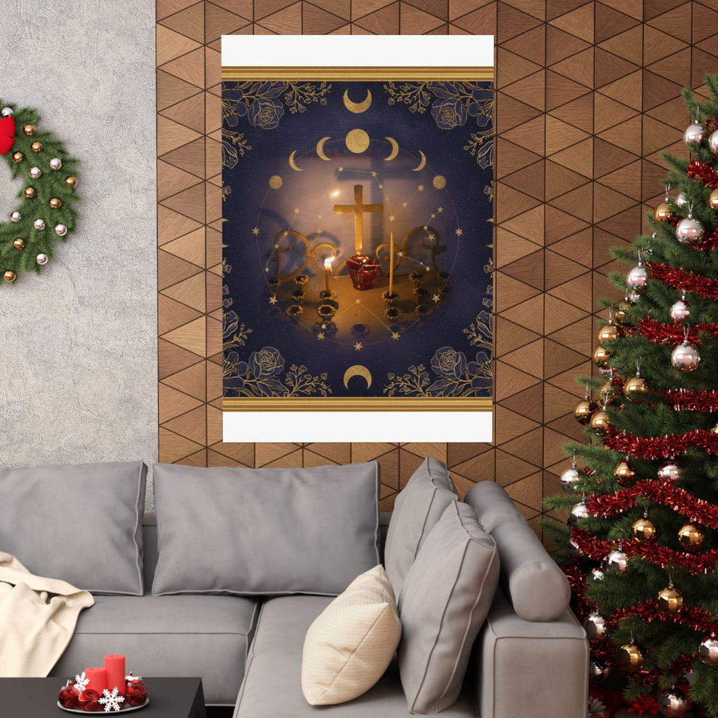 Celestial — Candle — Matte Poster