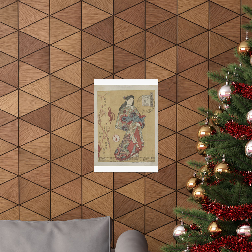 Vintage Bootleg — Figure Of A Woman — Matte Poster