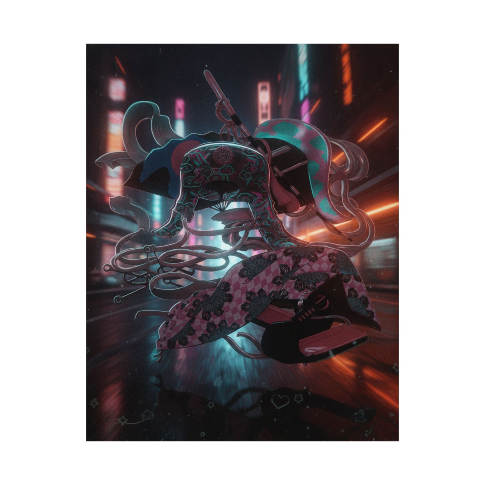 Fast Furious — Saddle And Other Pieces Of Harness — Matte Poster
