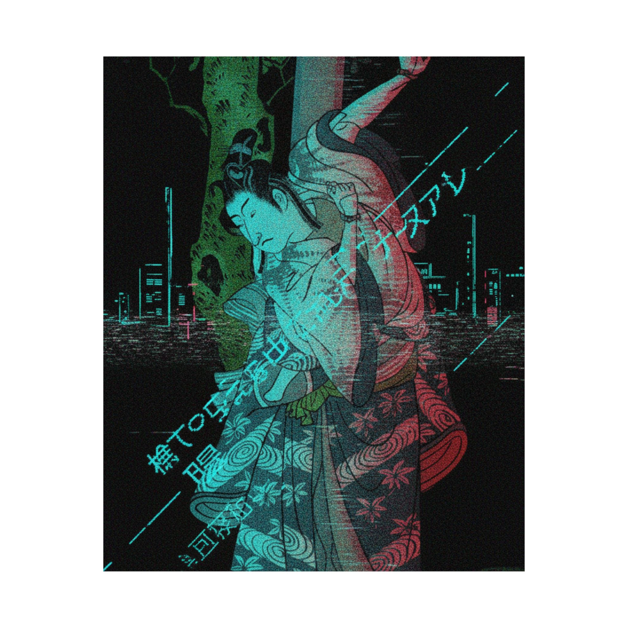 Glitch Culture — Portrait Of An Actor — Matte Poster