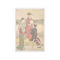 Watercolor — Evening On The Banks Of The Sumida River — Kiss-Cut Sticker