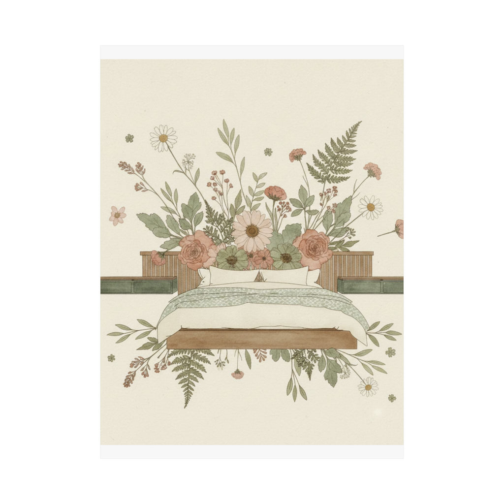 Botanical — Bedroom — Matte Poster