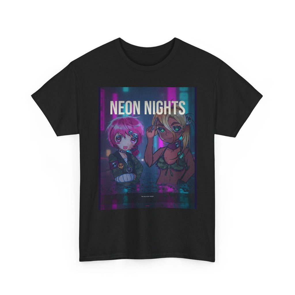 NEON NIGHTS graphic tee — product view 3