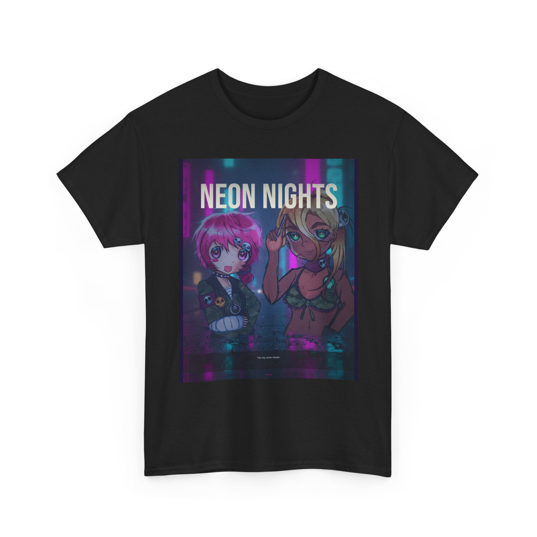 NEON NIGHTS graphic tee — product view 3