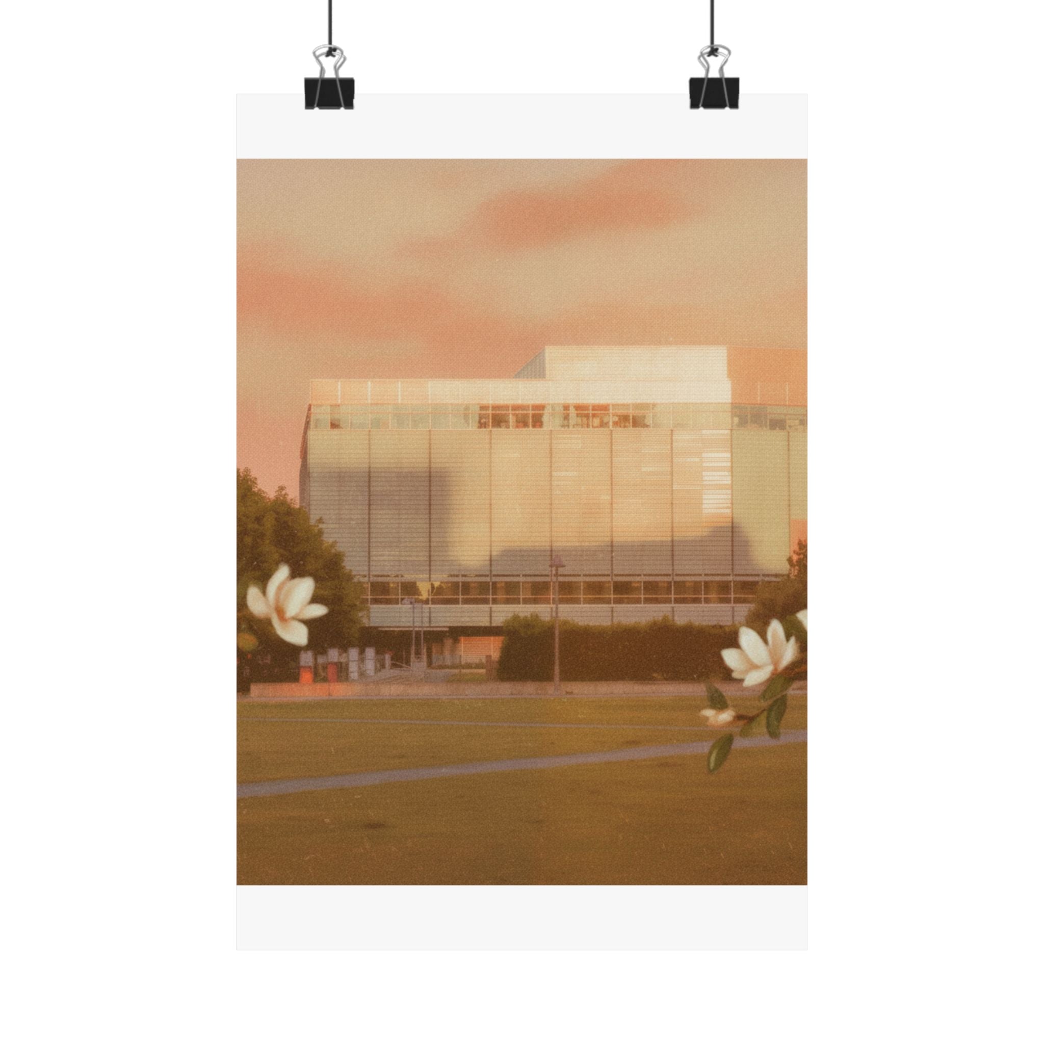 Southern Sunset art print — product view 25