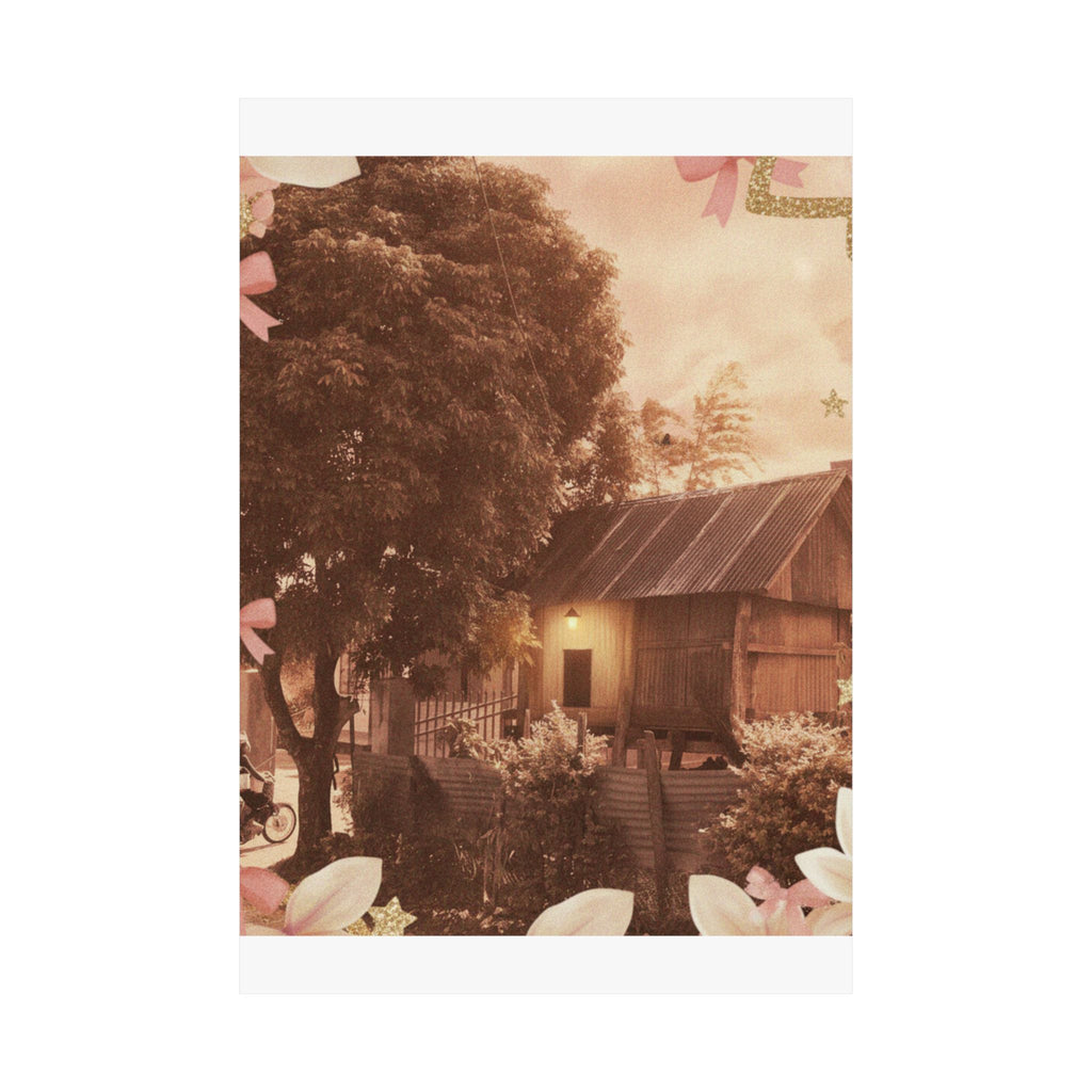 Southern Sunset — House — Matte Poster
