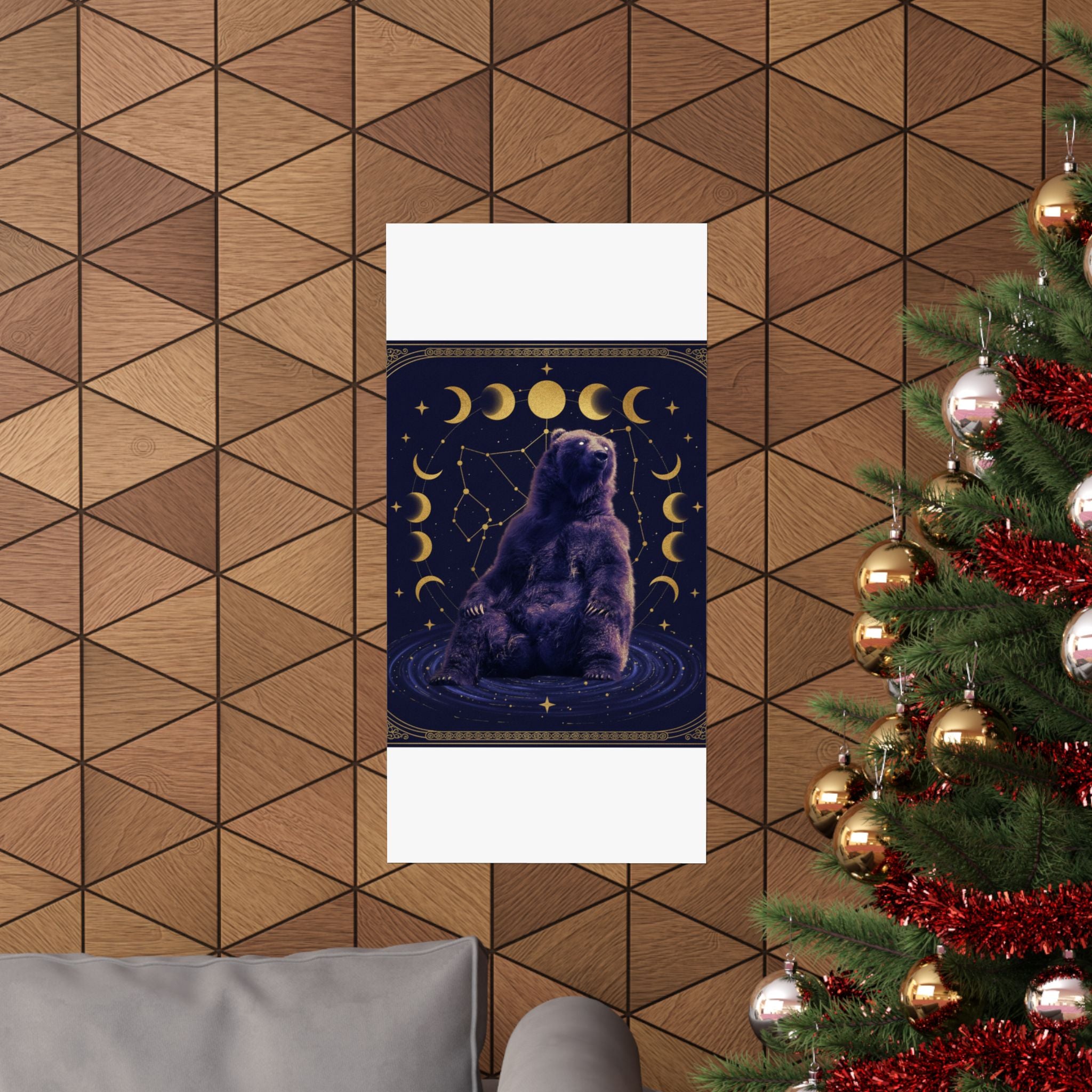 Celestial — Bear — Matte Poster