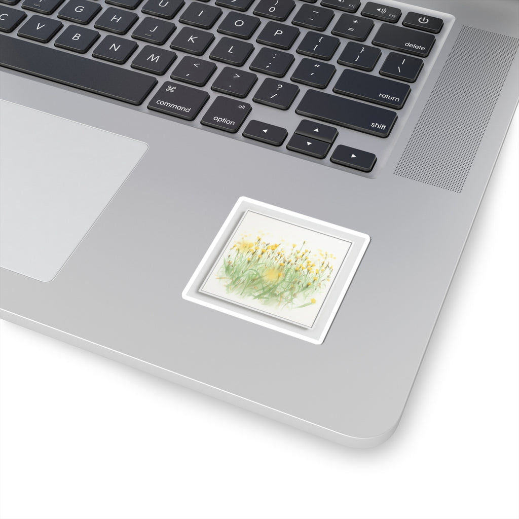 Watercolor — Flower — Kiss-Cut Sticker