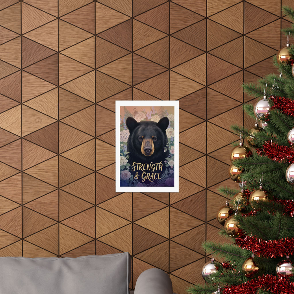 Affirmation — Bear — Matte Poster