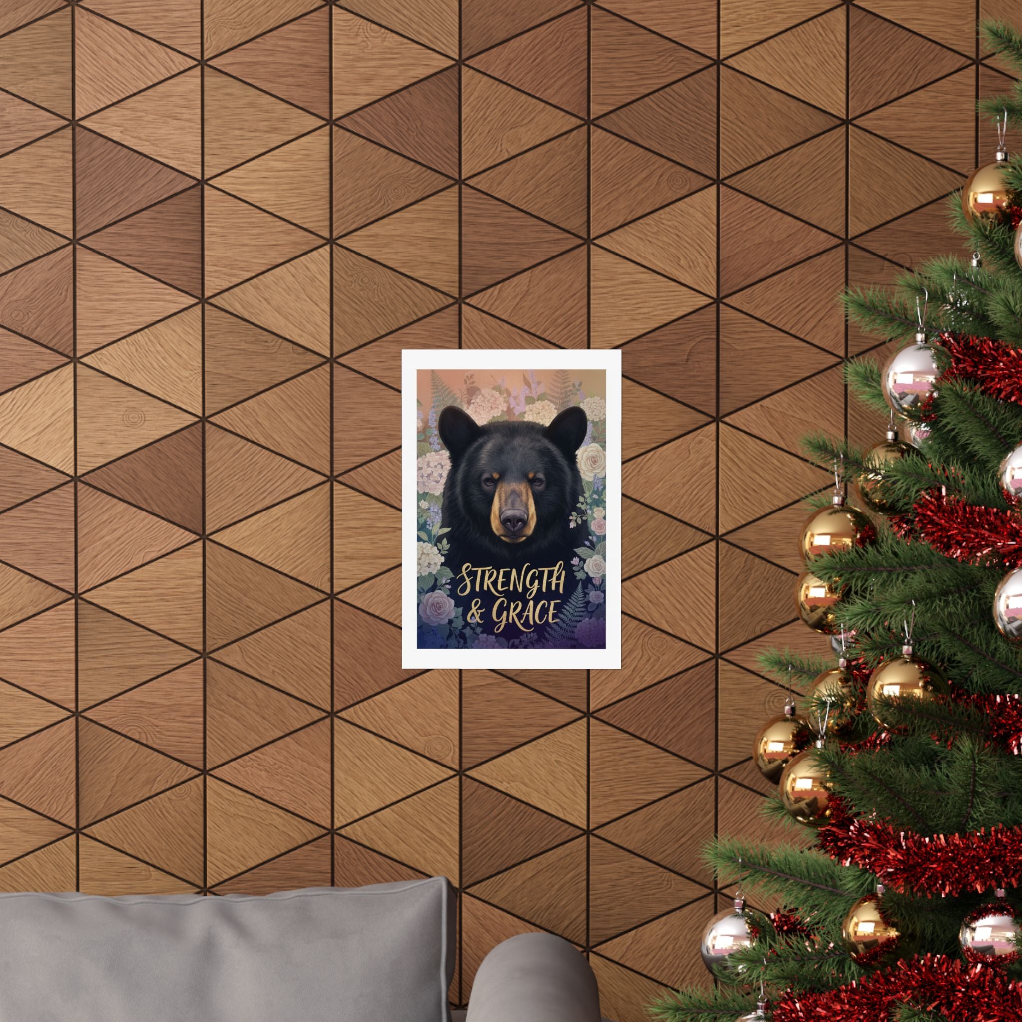 Affirmation — Bear — Matte Poster
