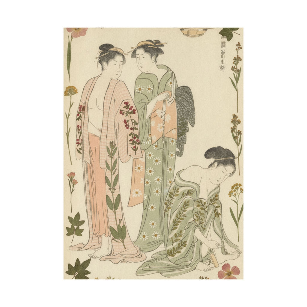Botanical — Cutting The Toenails; The Toilet After The Bath — Matte Poster