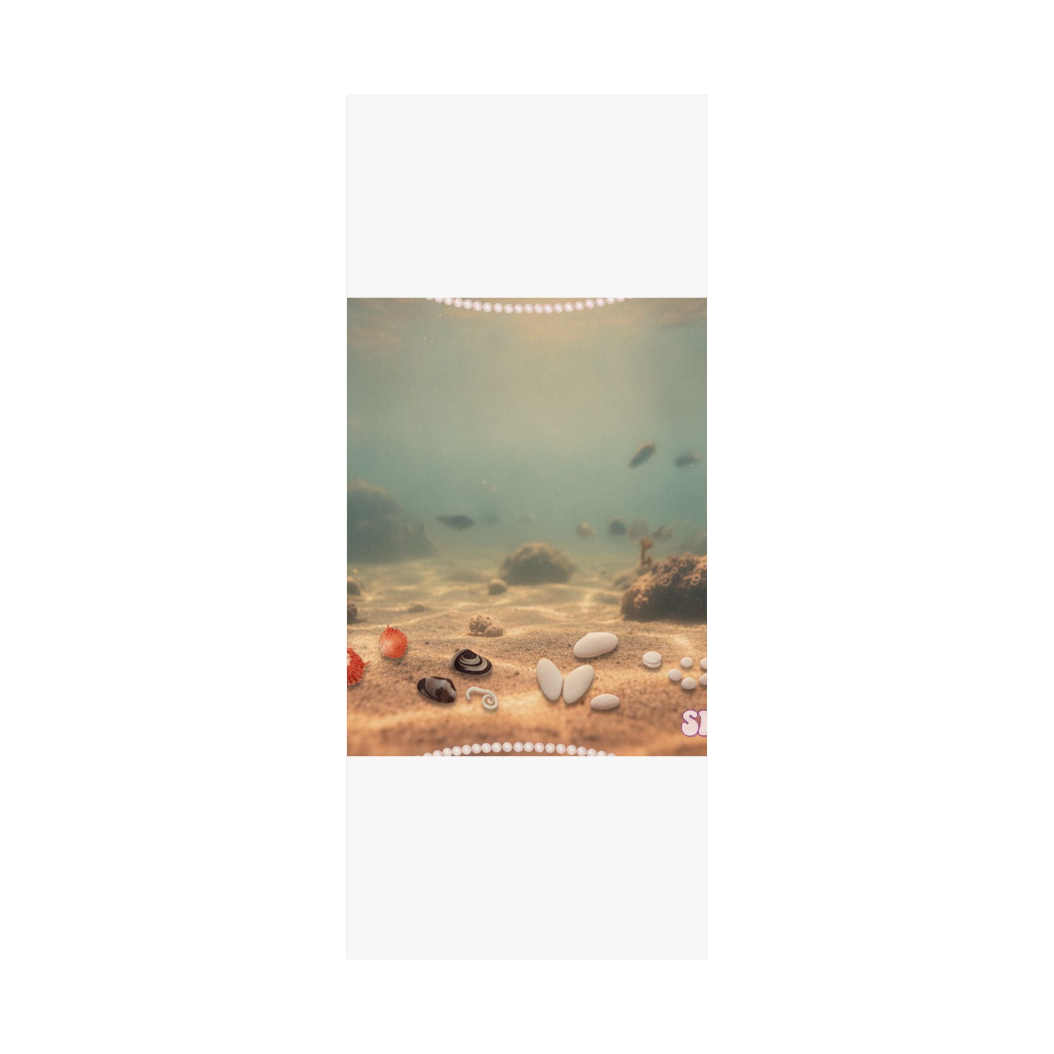 Scenic Nature — Shells Under Water — Matte Poster