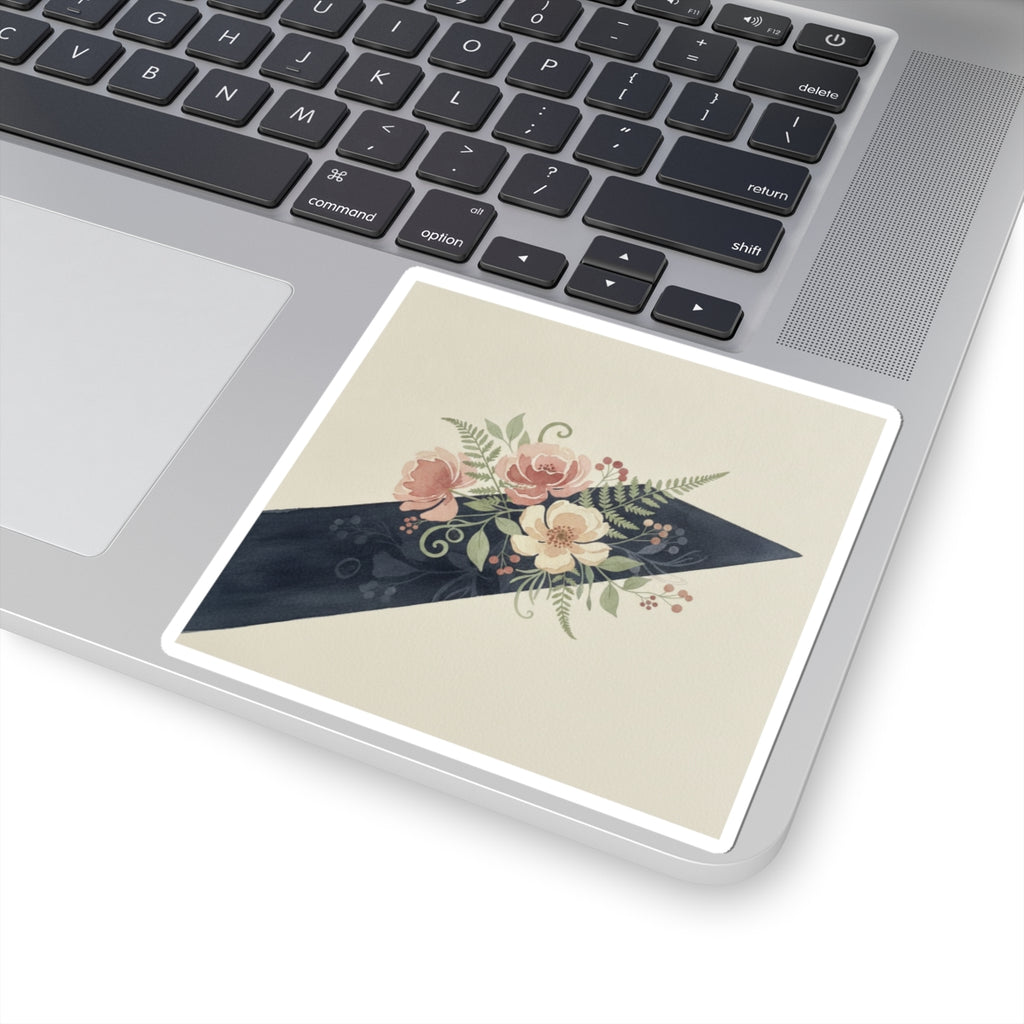 Botanical — Abstract — Kiss-Cut Sticker