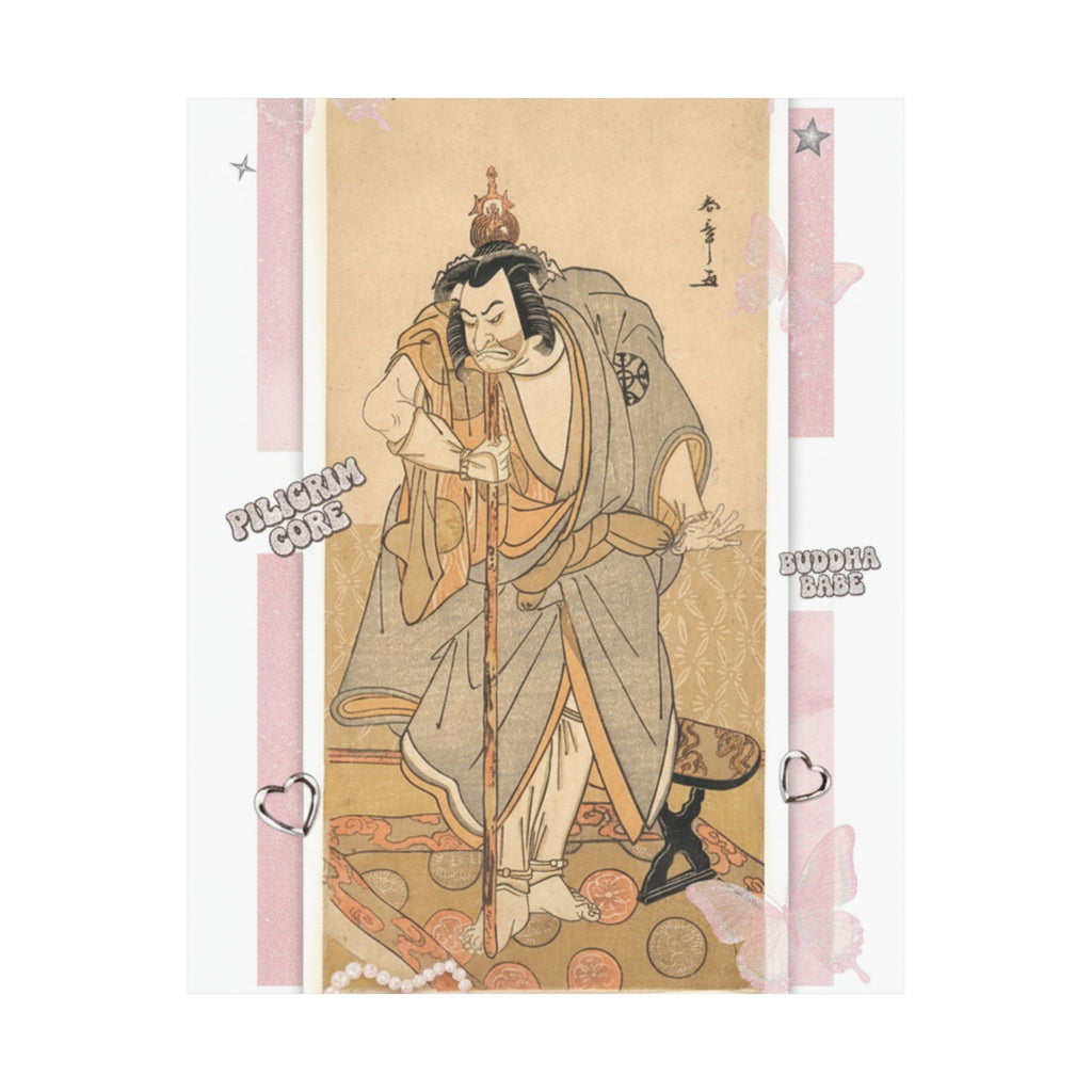 Ecommerce Main — The Actor Nakamura Nakazo As A Rokuju-Rokubu (Pilgrim To Buddhist Temple) — Matte Poster