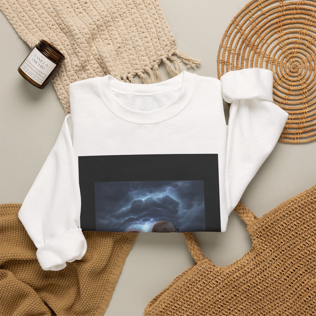 CITY NEVER SLEEPS crewneck sweatshirt — product view 9