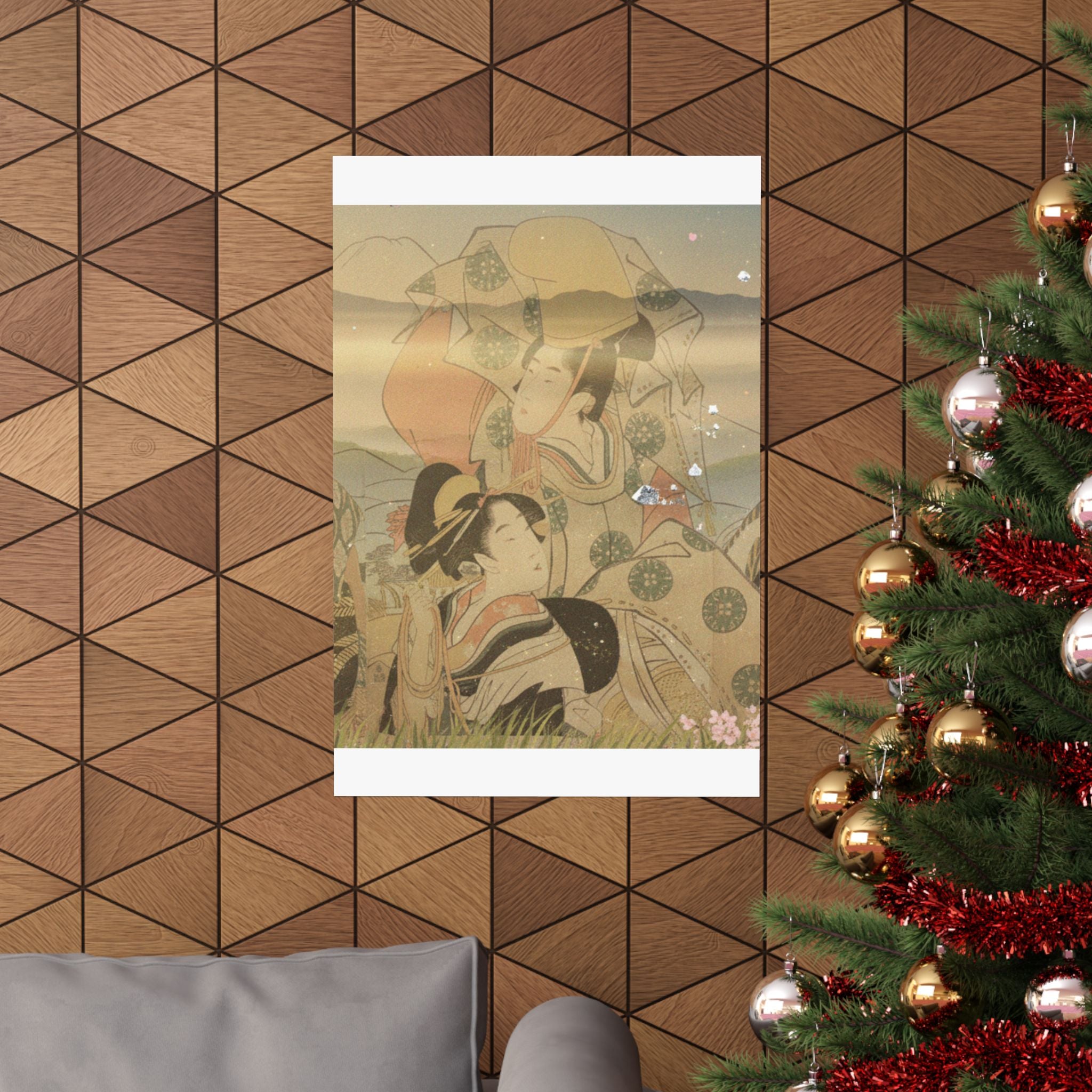 Scenic Nature — Narihira'S Journey To The East — Matte Poster