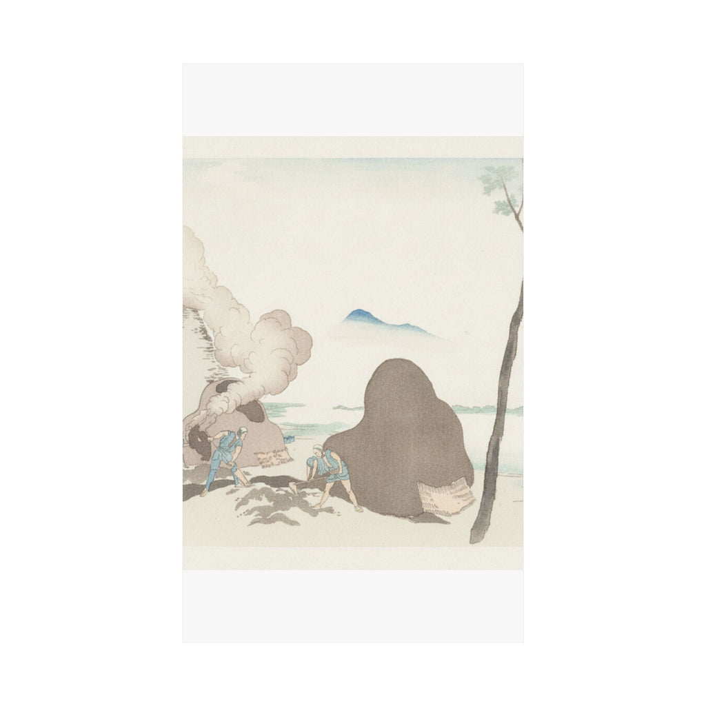 Watercolor — Asakusa Imado — Matte Poster
