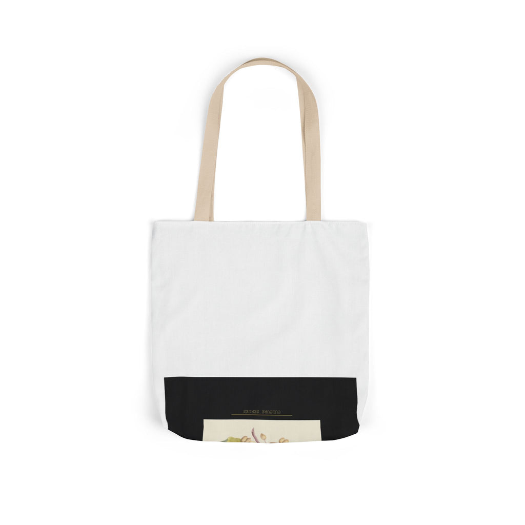 UNTAMED Vintage Botanical Blossom Canvas Tote Bag