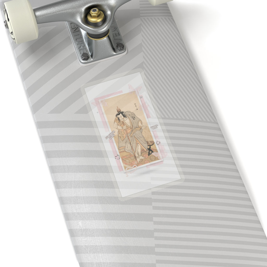 Ecommerce Main — The Actor Nakamura Nakazo As A Rokuju-Rokubu (Pilgrim To Buddhist Temple) — Kiss-Cut Sticker
