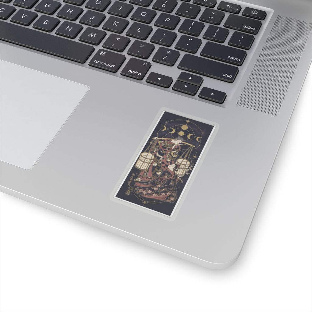 Celestial kiss-cut sticker — product view 13