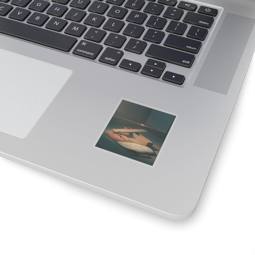 Cinematic — Kakemono And Its Box — Kiss-Cut Sticker