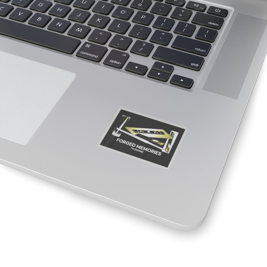 Streetwear Collage — Knife And Two Knife Handles — Kiss-Cut Sticker