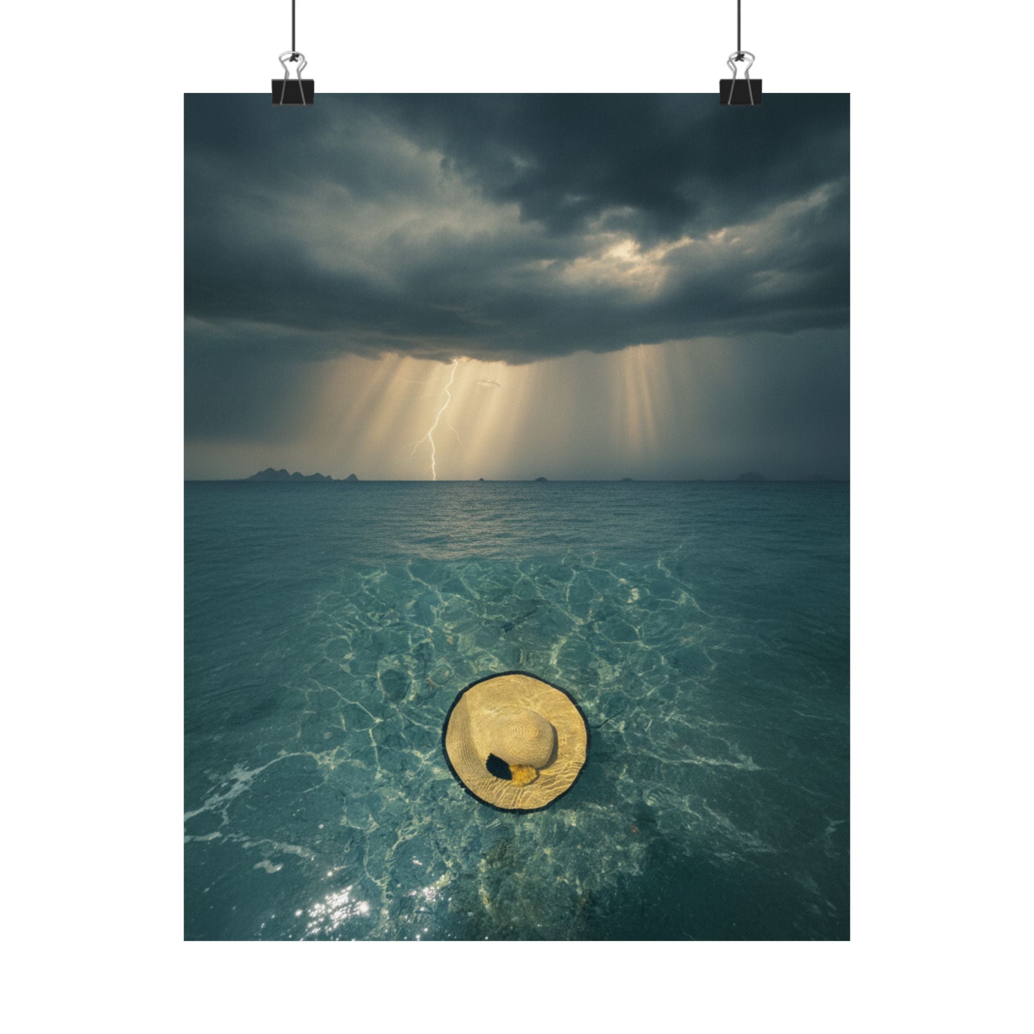 Dramatic Storm art print — product view 5