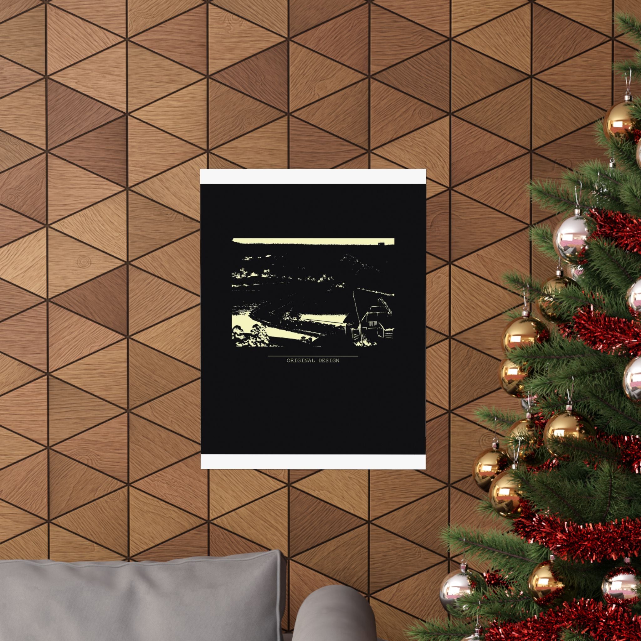 Minimalist Single Ink Clothing art print — product view 11