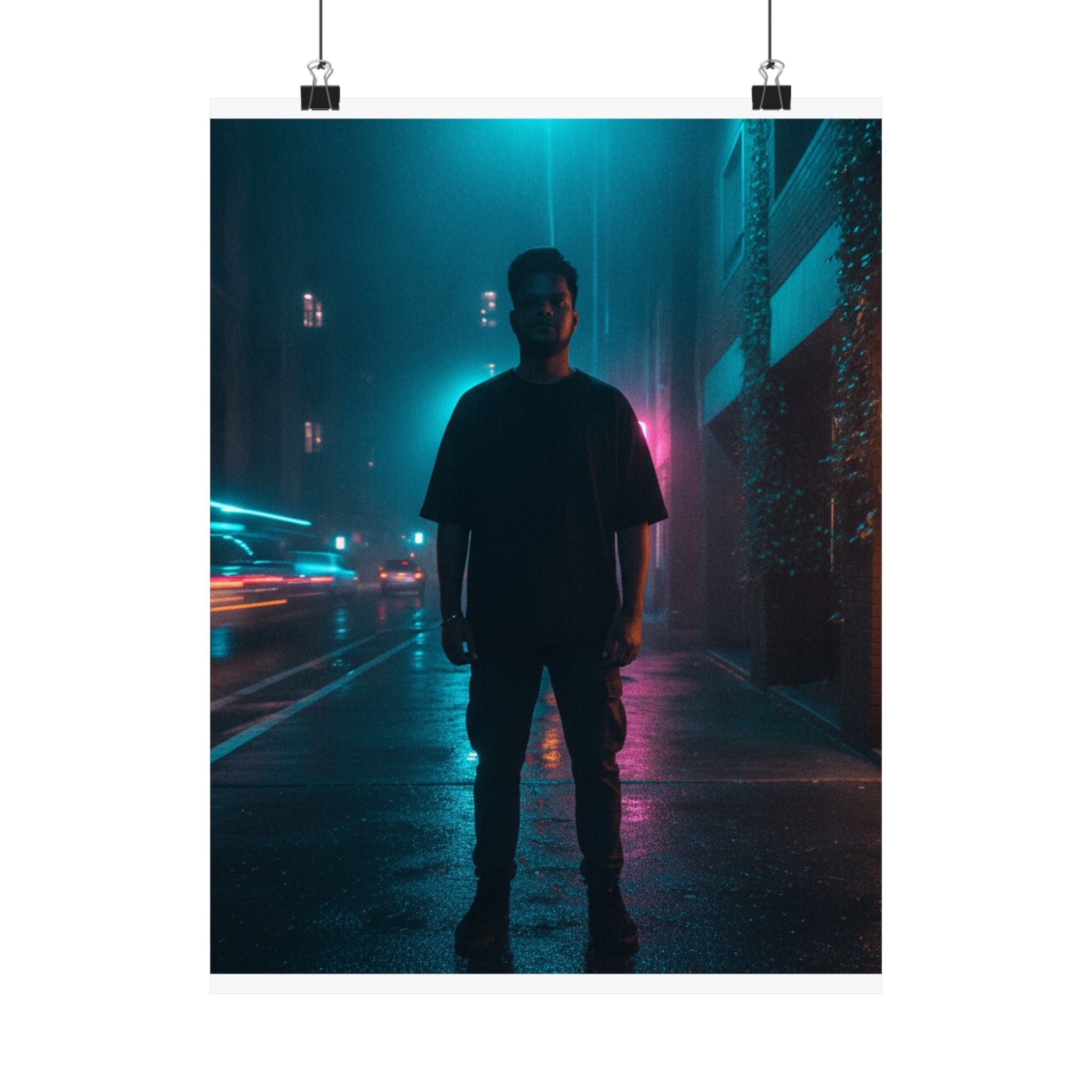 Neon Noir art print — product view 12