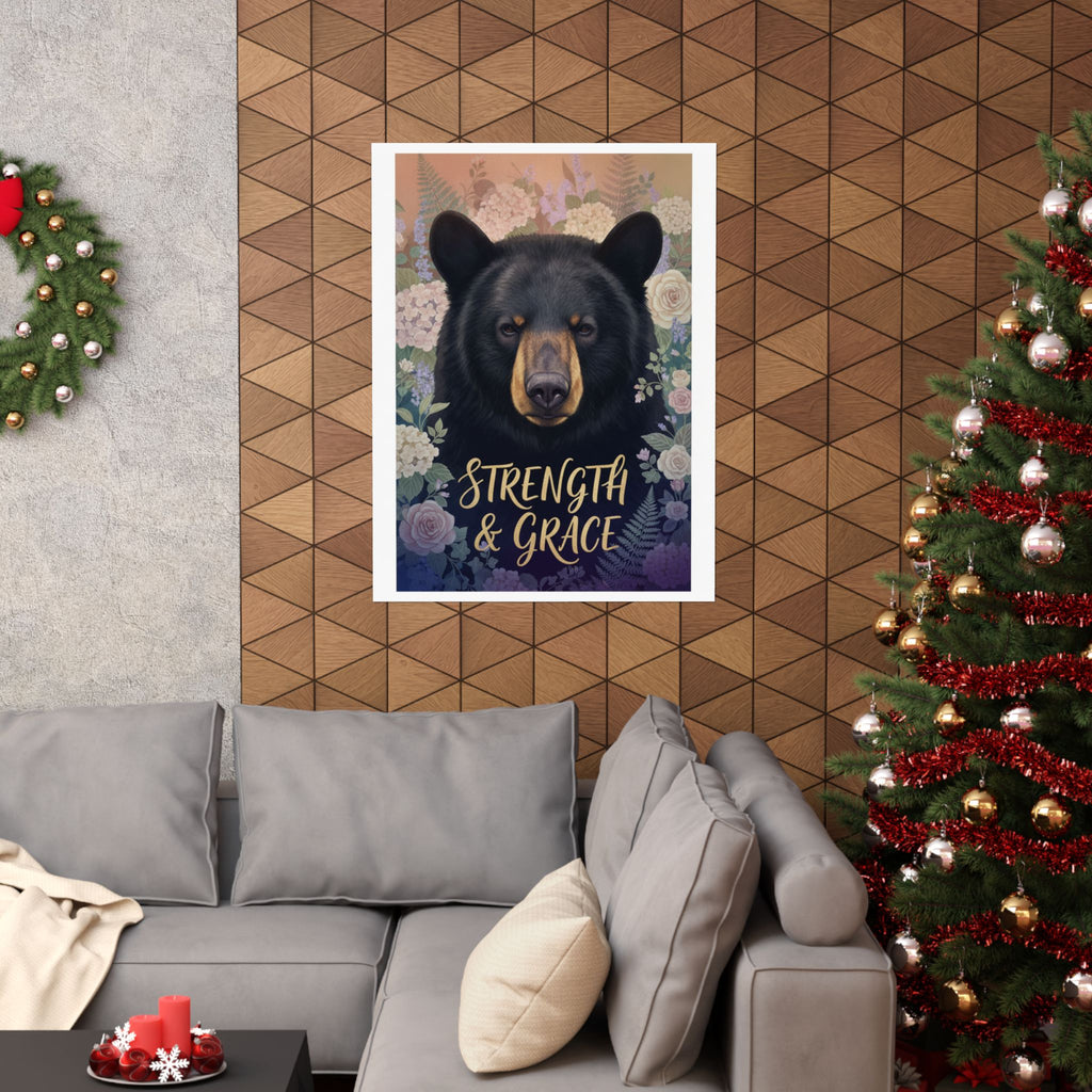 Affirmation — Bear — Matte Poster