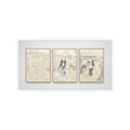 Watercolor — Young Ladies Viewing Cherry–Blossoms At Asukayama — Kiss-Cut Sticker
