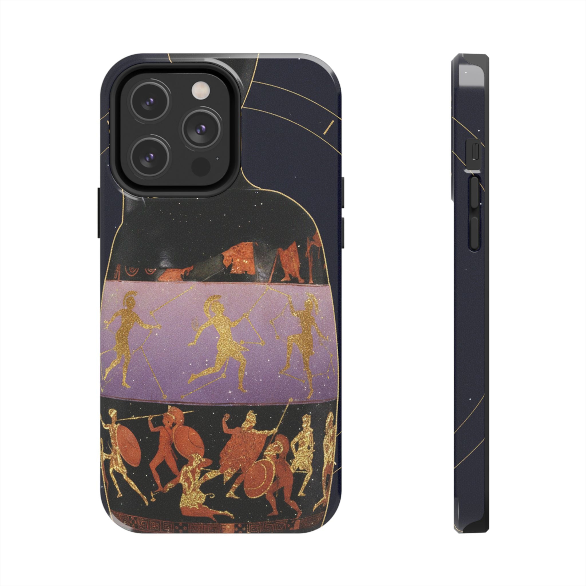 Ancient Greek Red-Figure Warriors Tough Phone Case