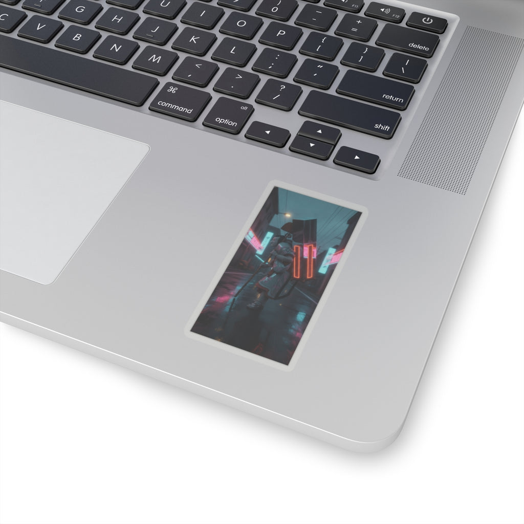 Fast Furious — The Actor Nakamura Nakazo As A Rokuju-Rokubu (Pilgrim To Buddhist Temple) — Kiss-Cut Sticker